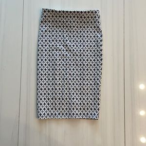 Zara Trafalic woven pencil skirt